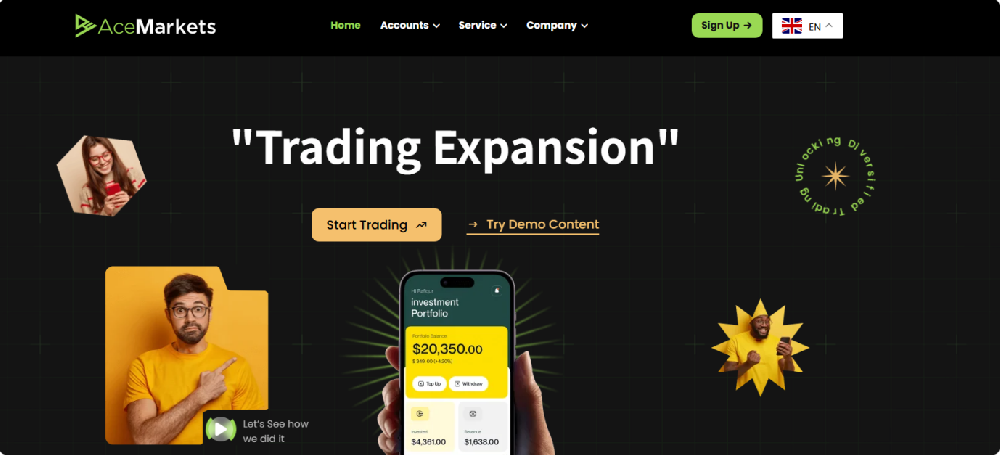 Ace Markets combines security and diversity, demonstrating new financial possibilities with 80 million monthly trading volumes.