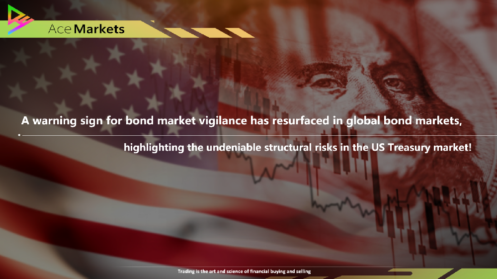 A warning sign for bond market vigilance has resurfaced in global bond markets, highlighting the undeniable structural risks in the US Treasury market!